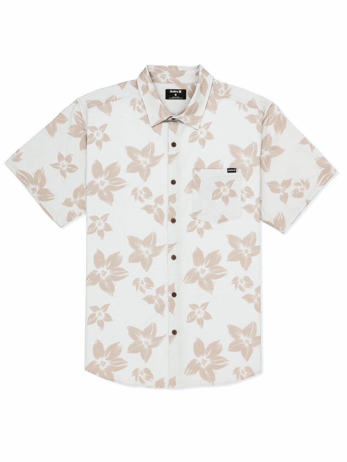 Newport Stretch Short Sleeve | Hurley Bone Button Downs