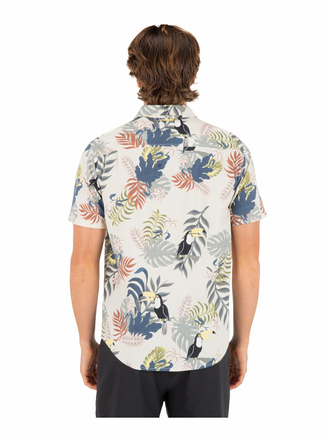 Lido Stretch Short Sleeve | Hurley Bone Button Downs