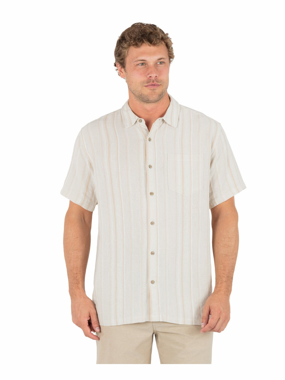 Oceanside Short Sleeve | Hurley Bone Button Downs