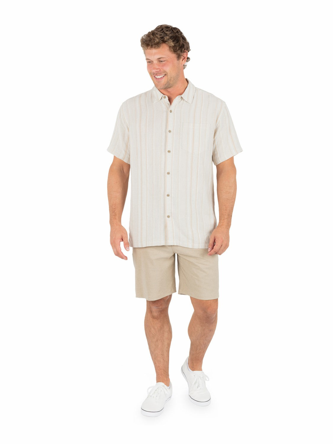 Oceanside Short Sleeve | Hurley Bone Button Downs