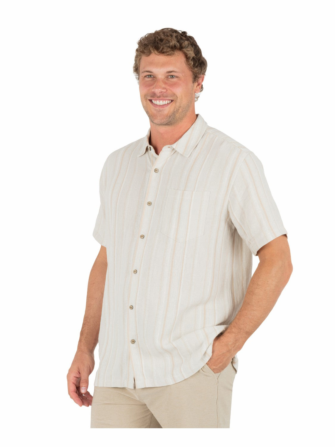 Oceanside Short Sleeve | Hurley Bone Button Downs