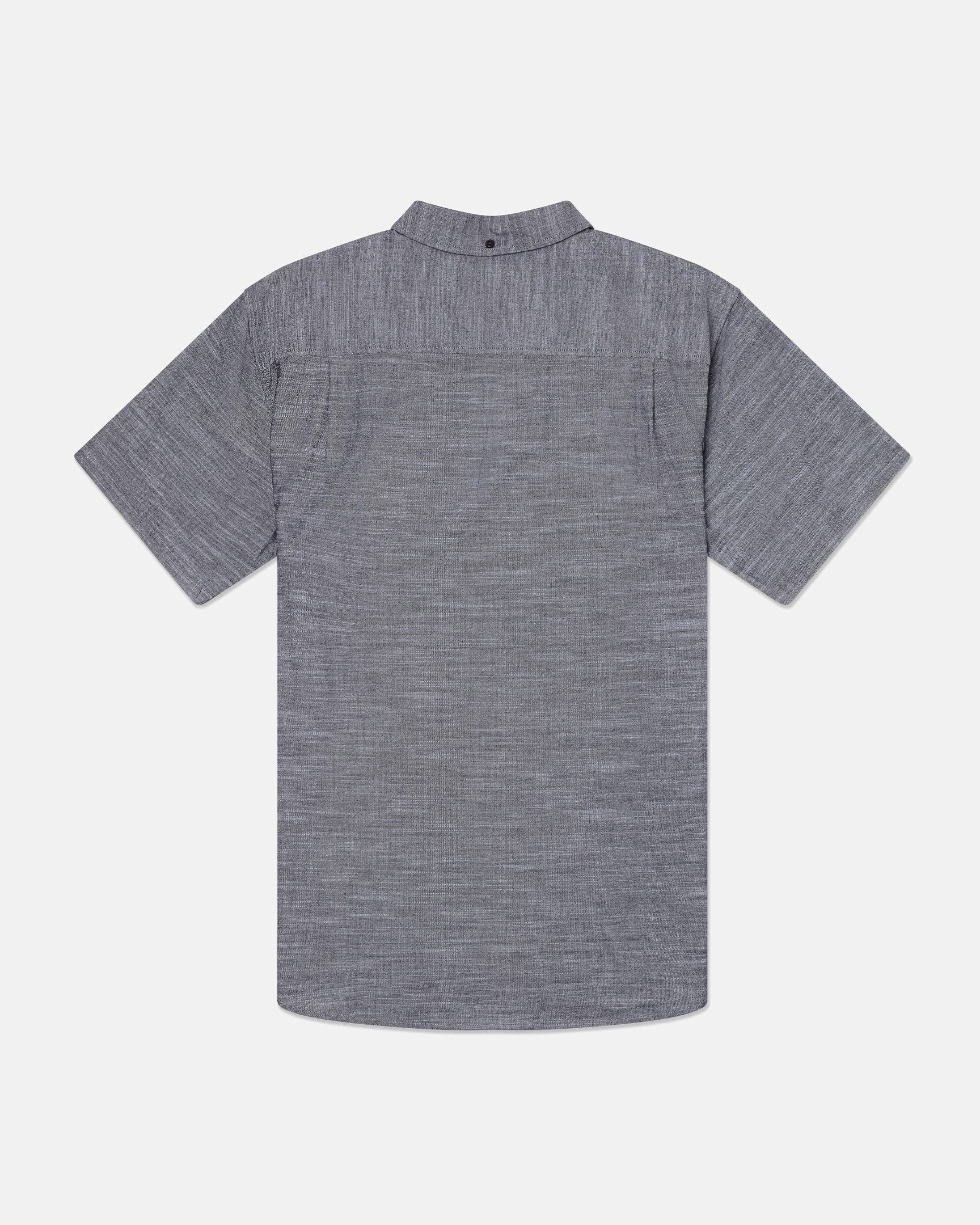 Icon Stretch Short Sleeve | Hurley Black Button Downs
