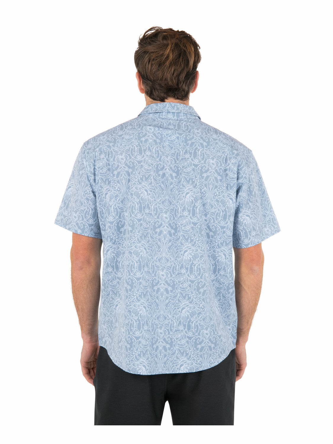 Newport Stretch Short Sleeve | Hurley Worker Blue Button Downs