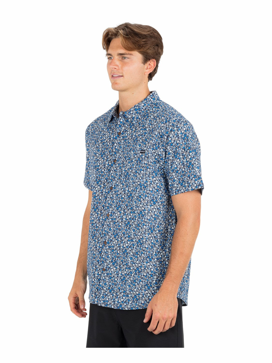 Lido Stretch Short Sleeve | Hurley Abyss Button Downs