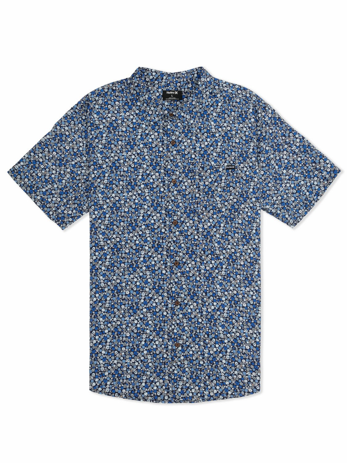 Lido Stretch Short Sleeve | Hurley Abyss Button Downs