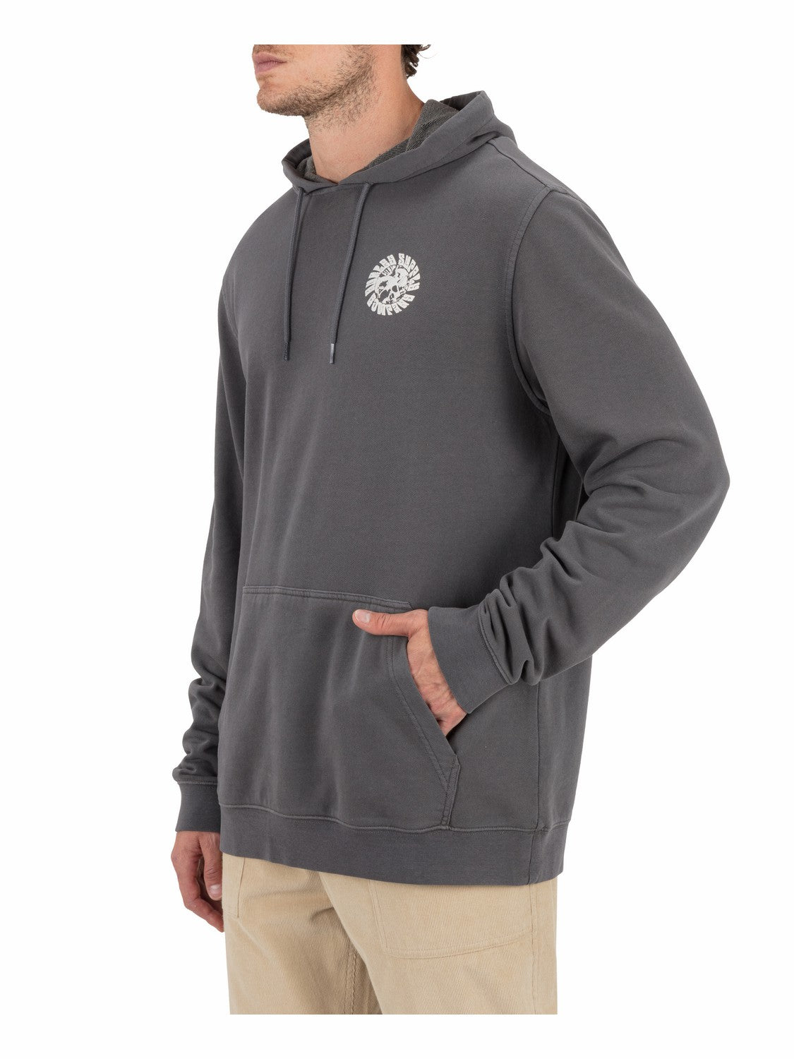 Naturals Pullover | Hurley Ion Grey Hoodies & Sweatshirts