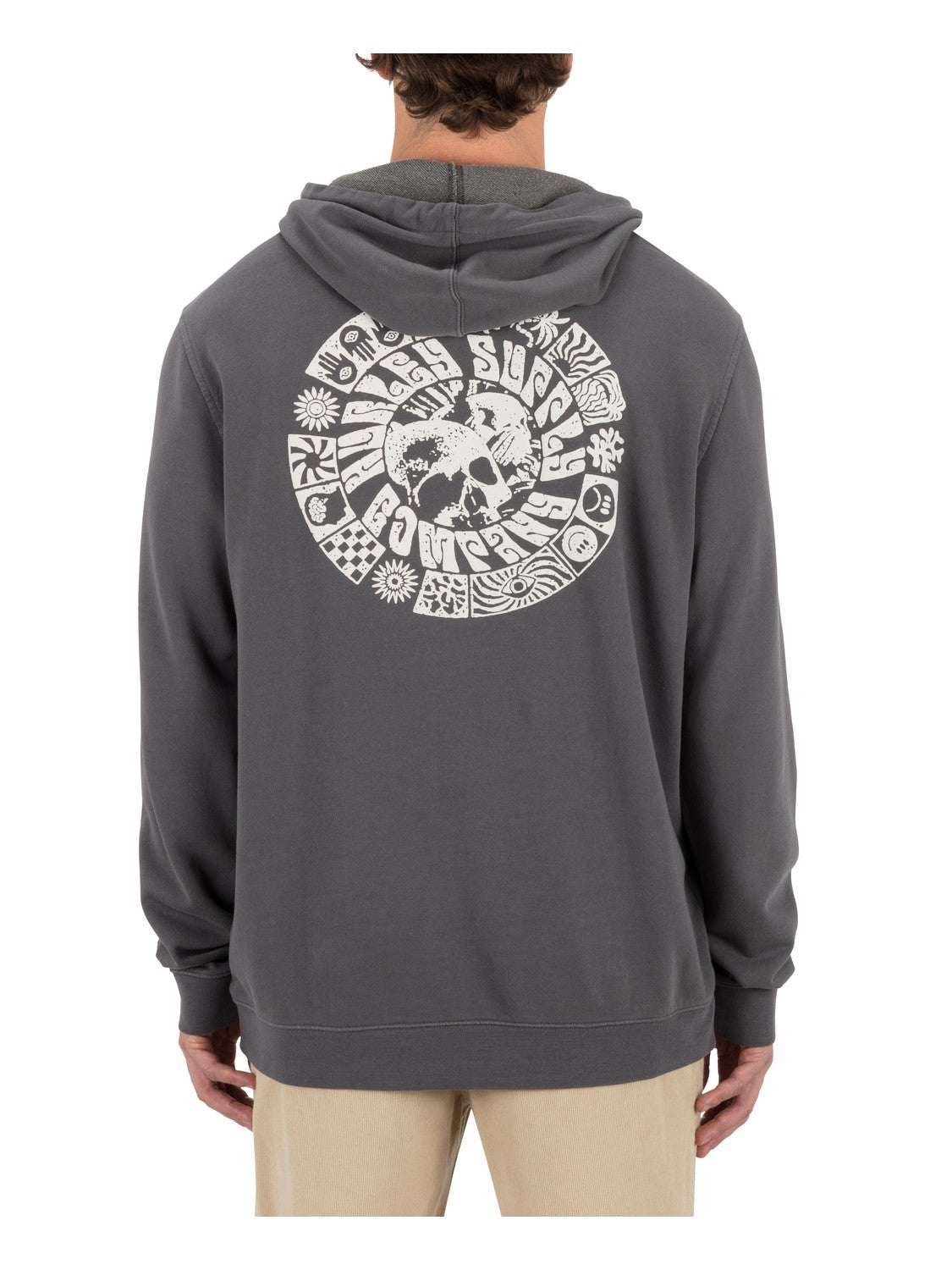 Naturals Pullover | Hurley Ion Grey Hoodies & Sweatshirts