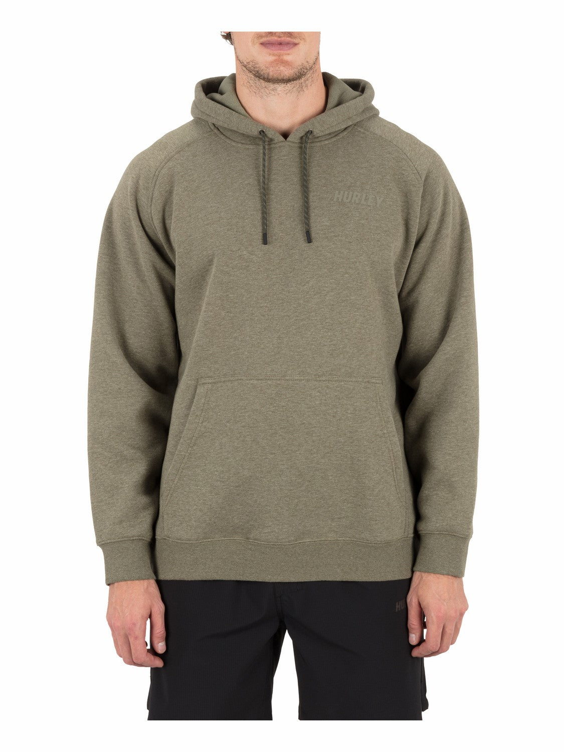 Acadia Heat 2.0 Pullover | Hurley Olive Hoodies & Sweatshirts