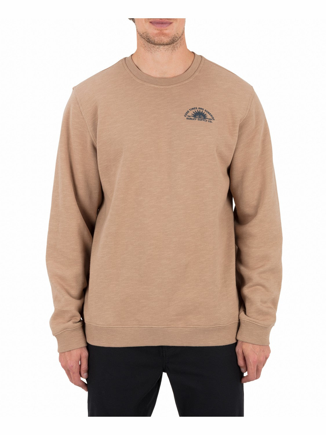 Sunshine Slub Crew Sweatshirt | Hurley Bristlecone Hoodies & Sweatshirts
