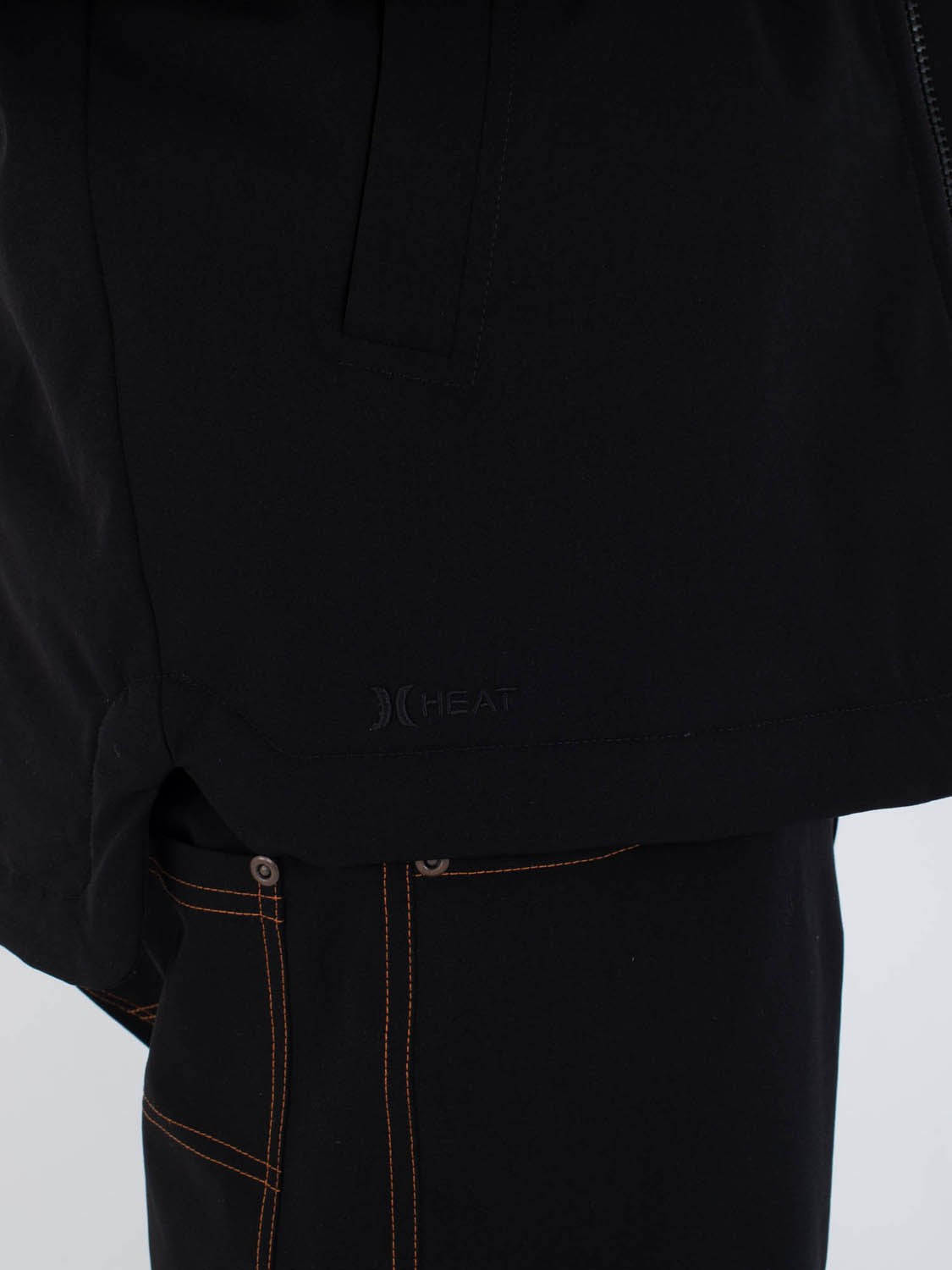 Patch Snow Jacket | Hurley Black Jackets & Outerwear