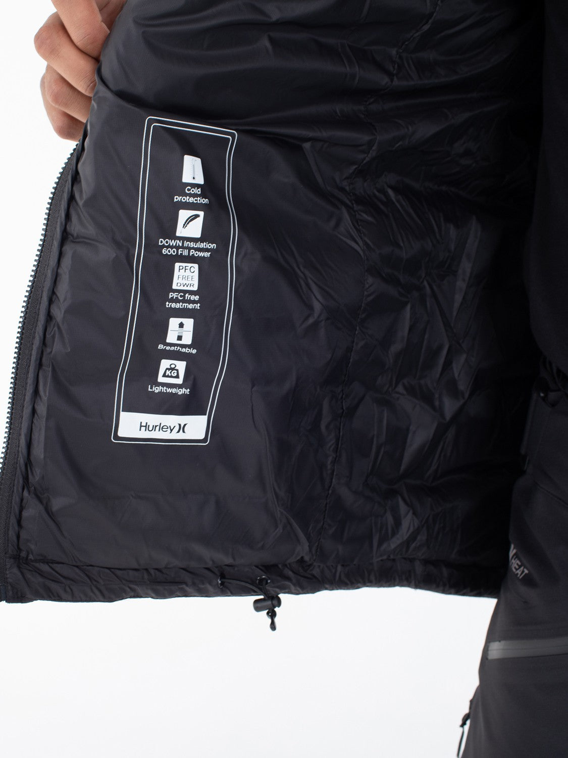 Cayuga Puffer Jacket | Hurley Black Jackets & Outerwear