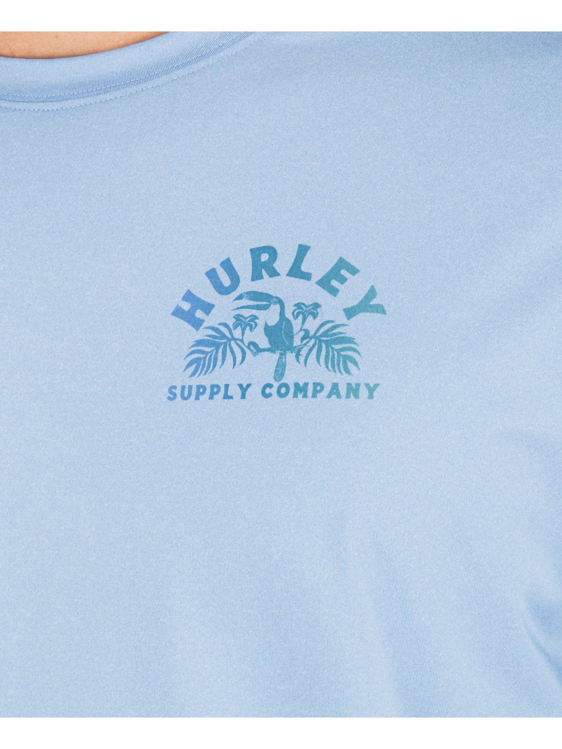 Hybrid UPF Short Sleeve | Hurley Skyline Heather Rashguards & Surf Shirts