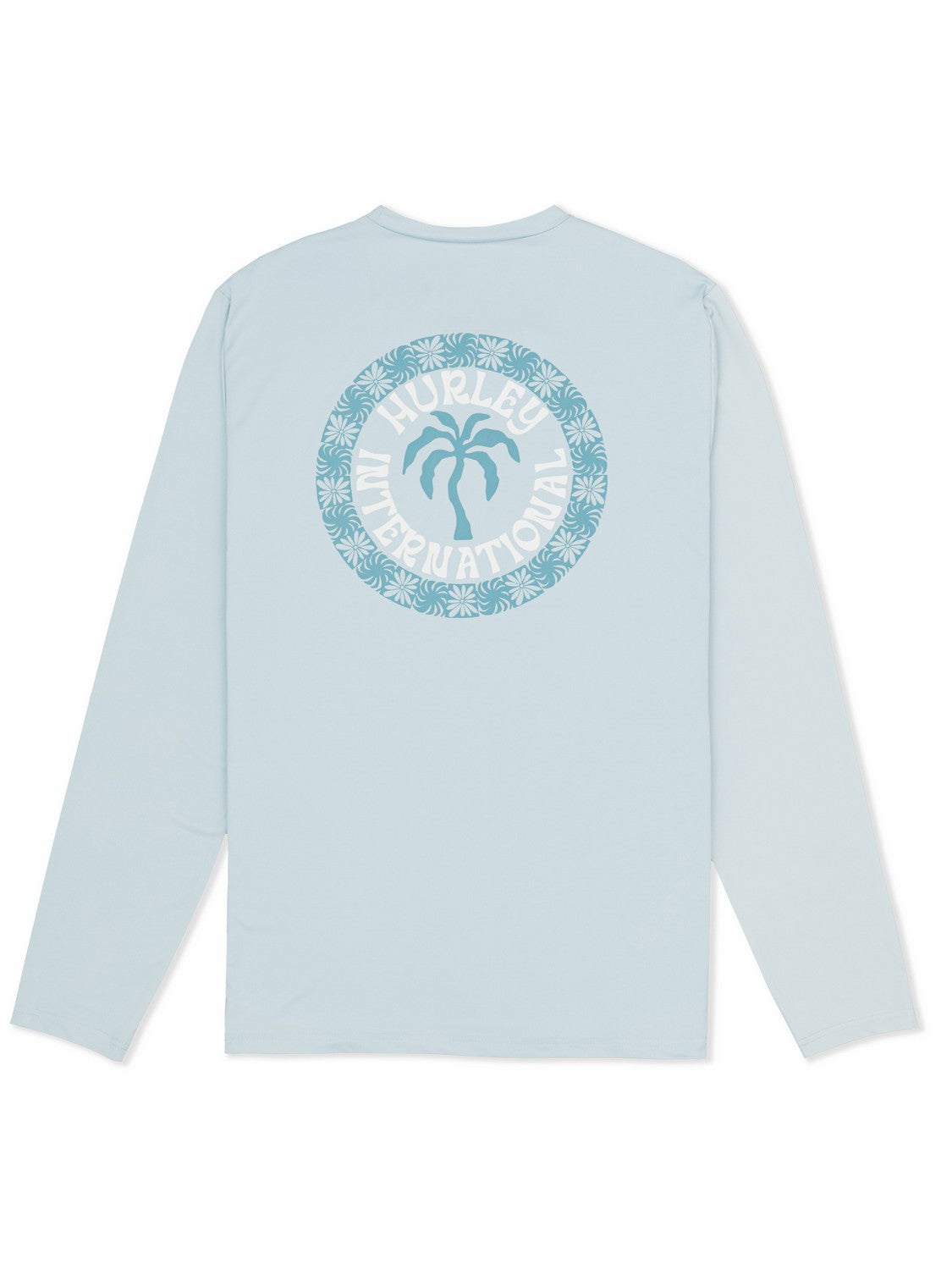 Hybrid UPF Long Sleeve | Hurley Iceland Heather Rashguards & Surf Shirts