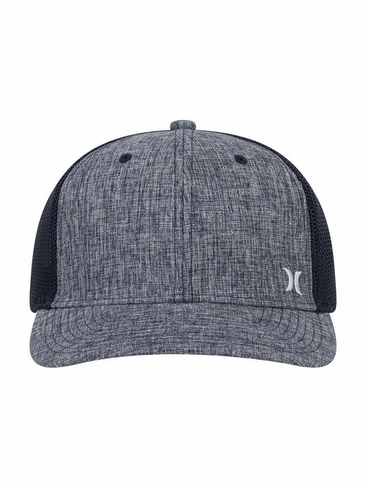 Icon Mini Mesh Stretch Fit Trucker Hat | Hurley Navy Hats