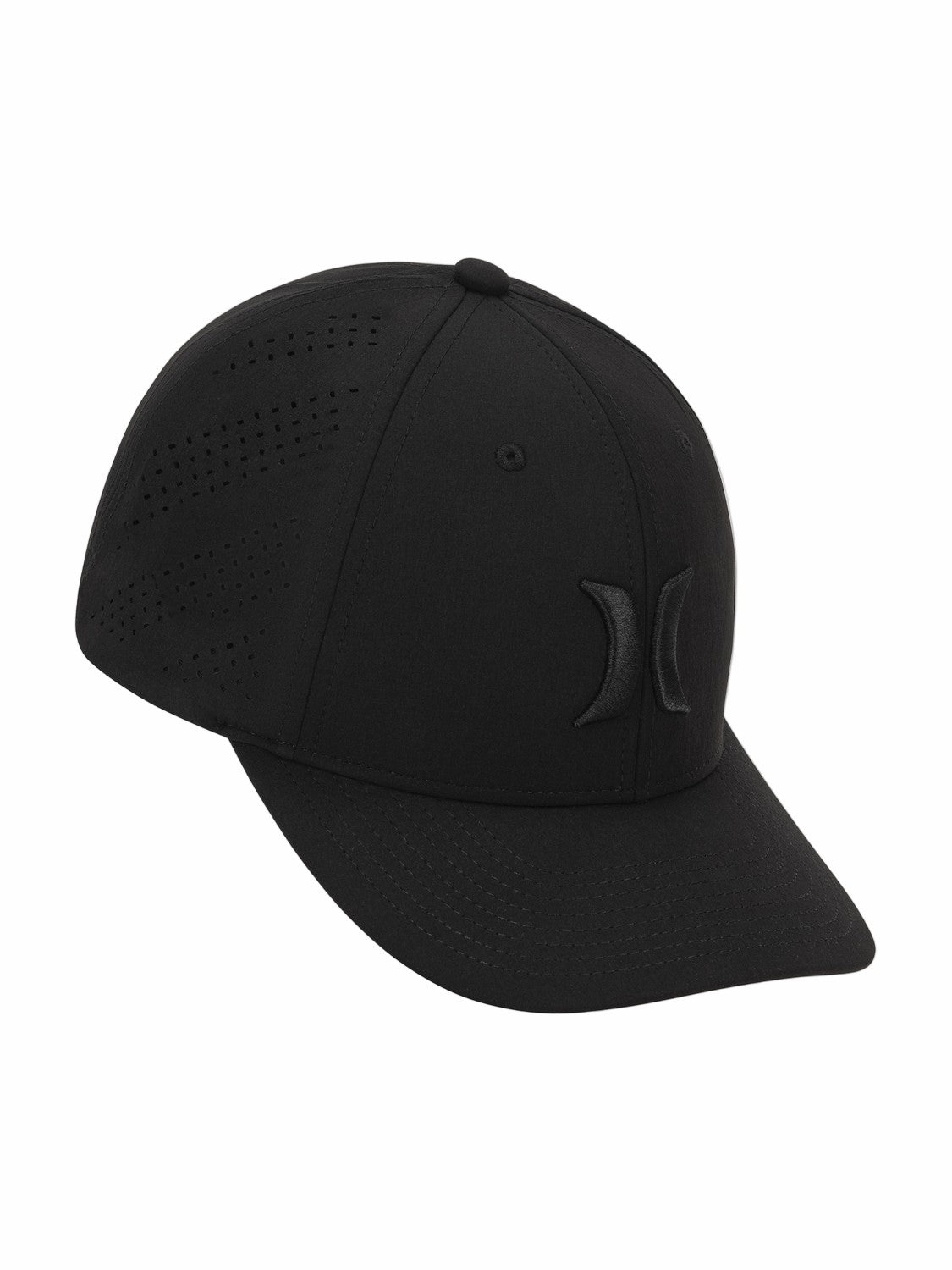Phantom Stretch Fit Hat | Hurley Black Hats