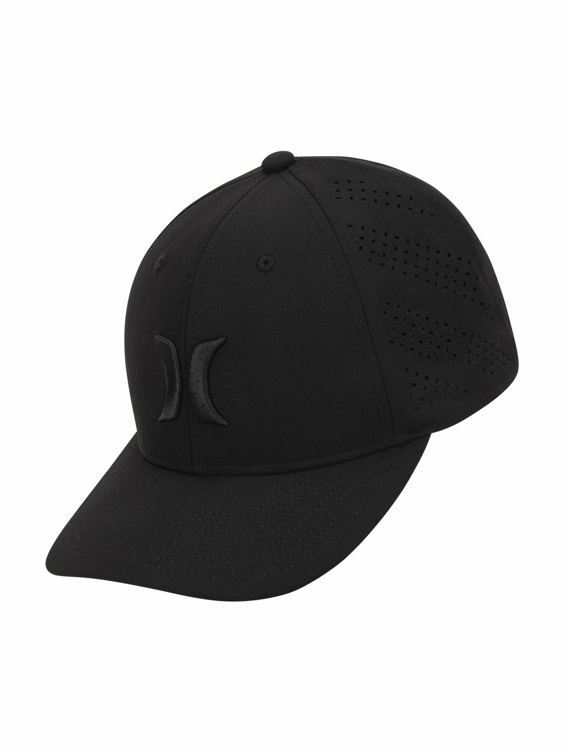 Phantom Stretch Fit Hat | Hurley Black Hats