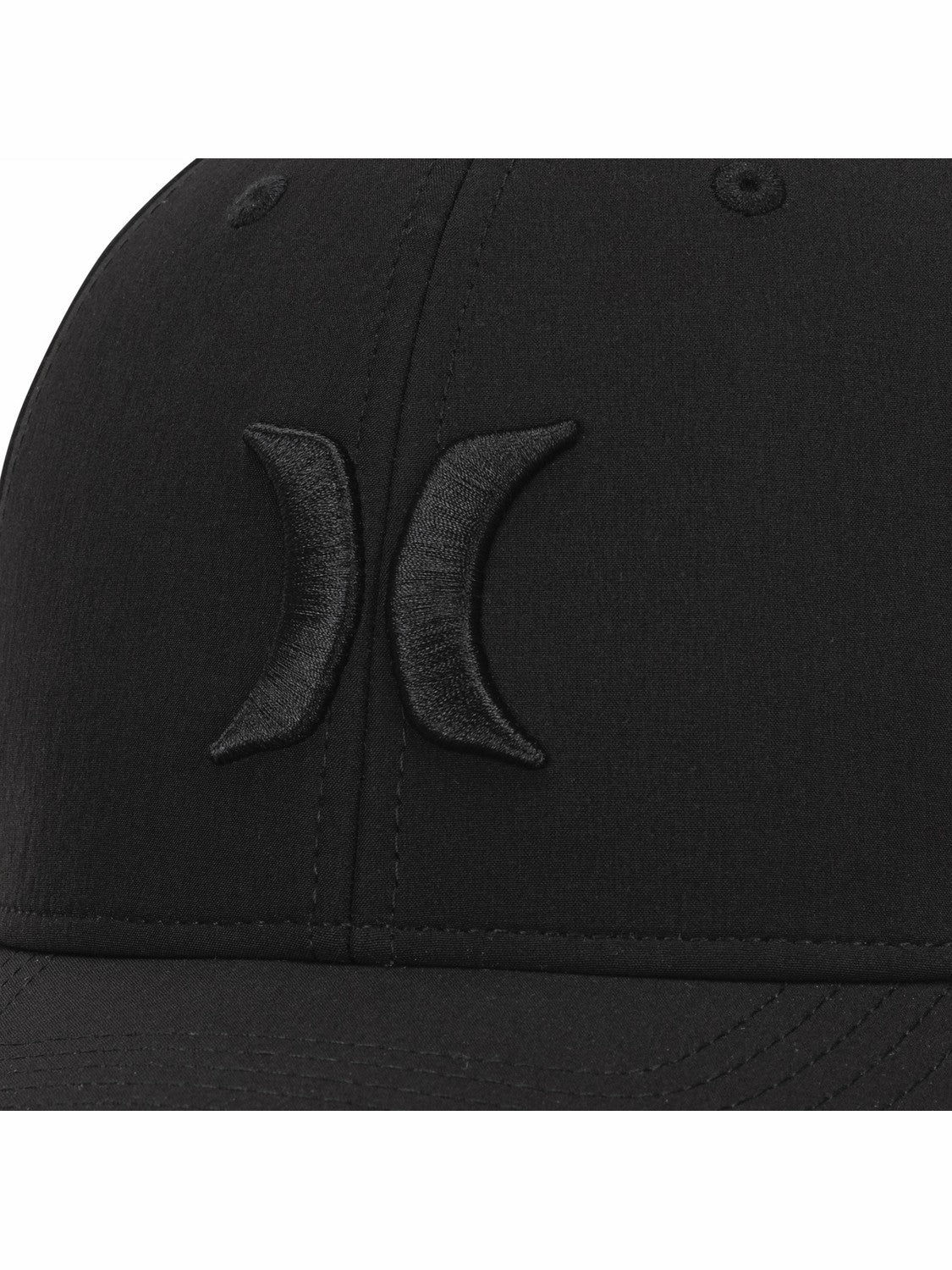 Phantom Stretch Fit Hat | Hurley Black Hats