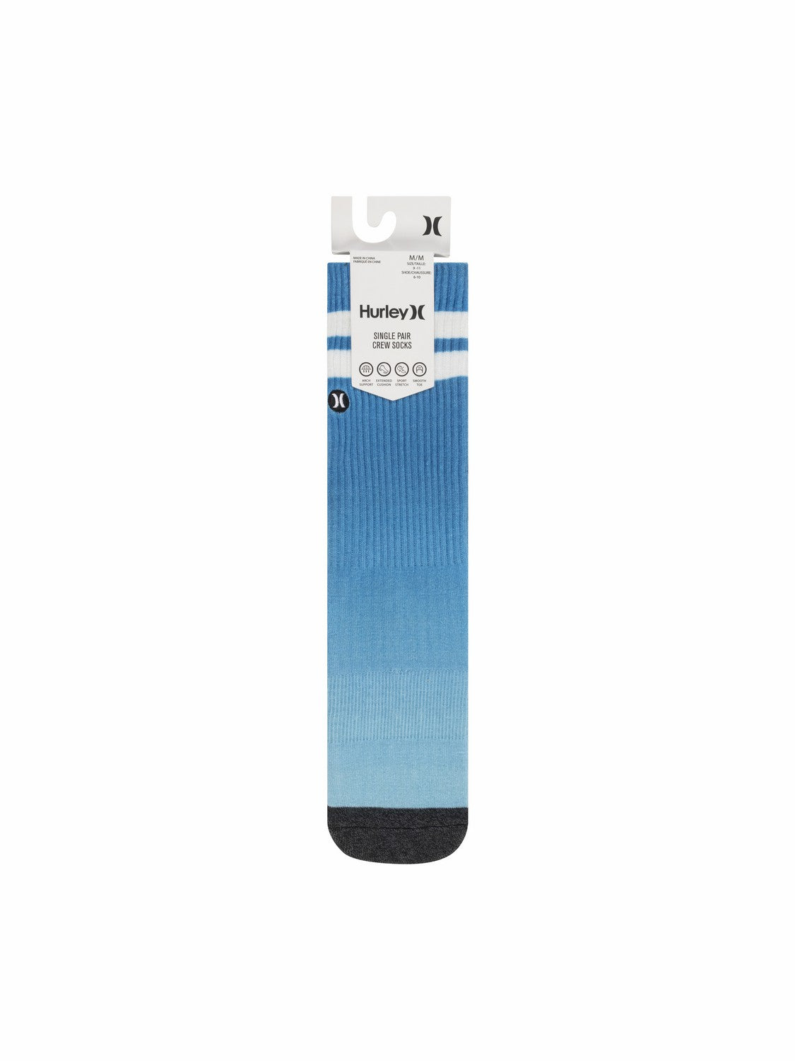 Printed Crew Sock | Hurley Sea View Socks & Underwear
