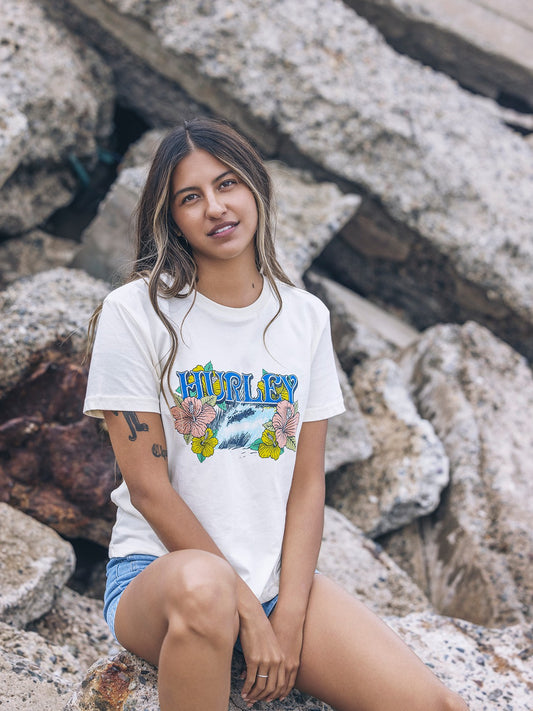 Tidal Classic Tee | Hurley Off White New Arrivals