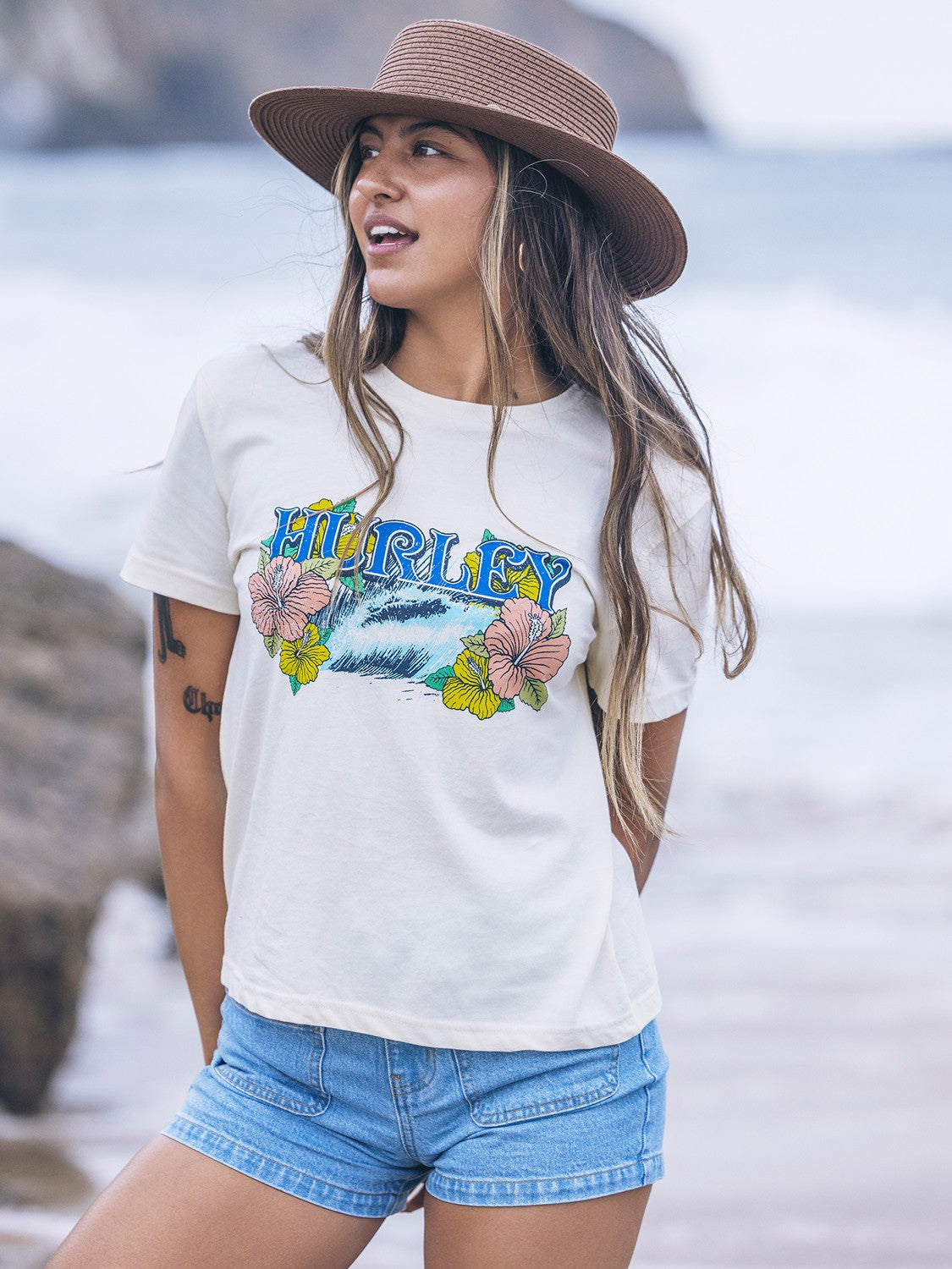Tidal Classic Tee | Hurley Off White New Arrivals