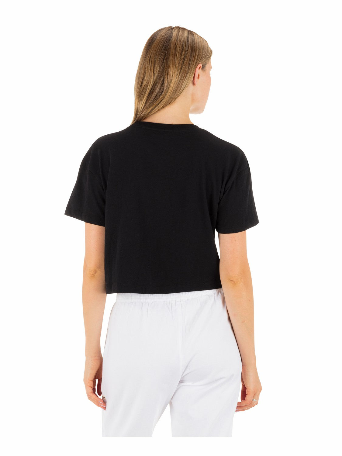 Academy Boxy Crop Tee | Hurley Black New Arrivals