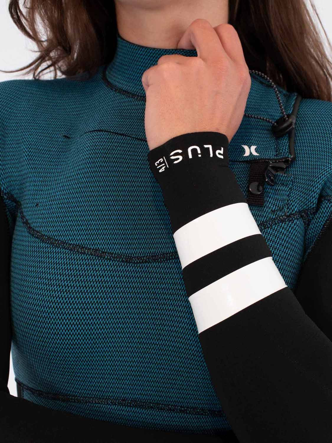 Plus 4/3Mm Fullsuit | Hurley Black/Skyblue New Arrivals