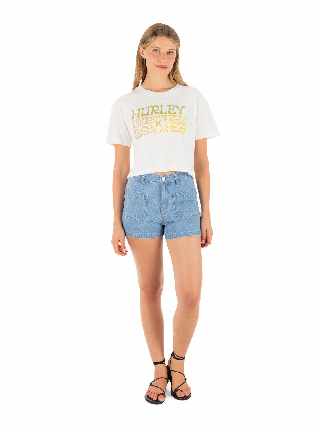 Surf Days Boxy Crop Tee | Hurley Tofu New Arrivals