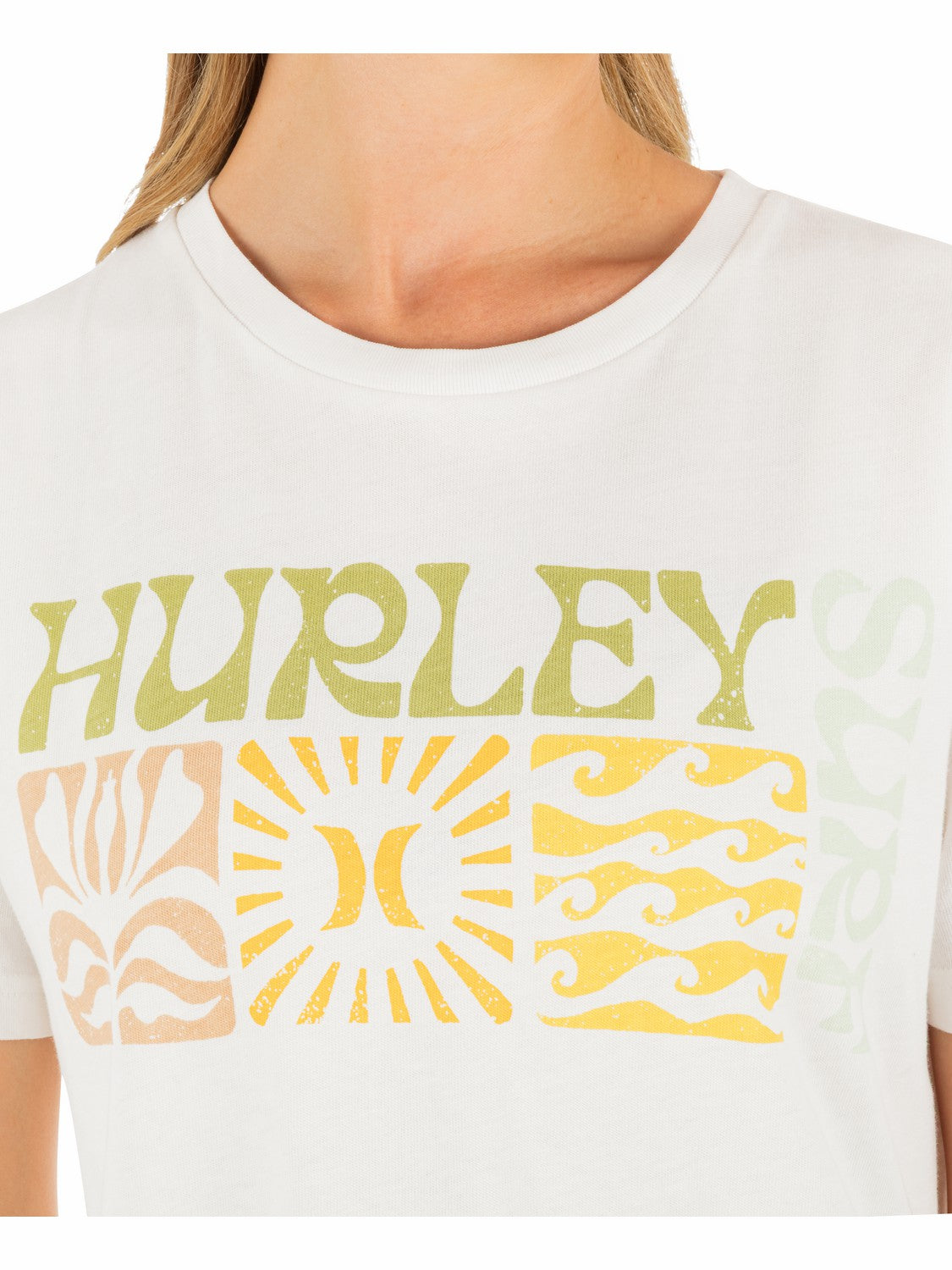 Surf Days Boxy Crop Tee | Hurley Tofu New Arrivals