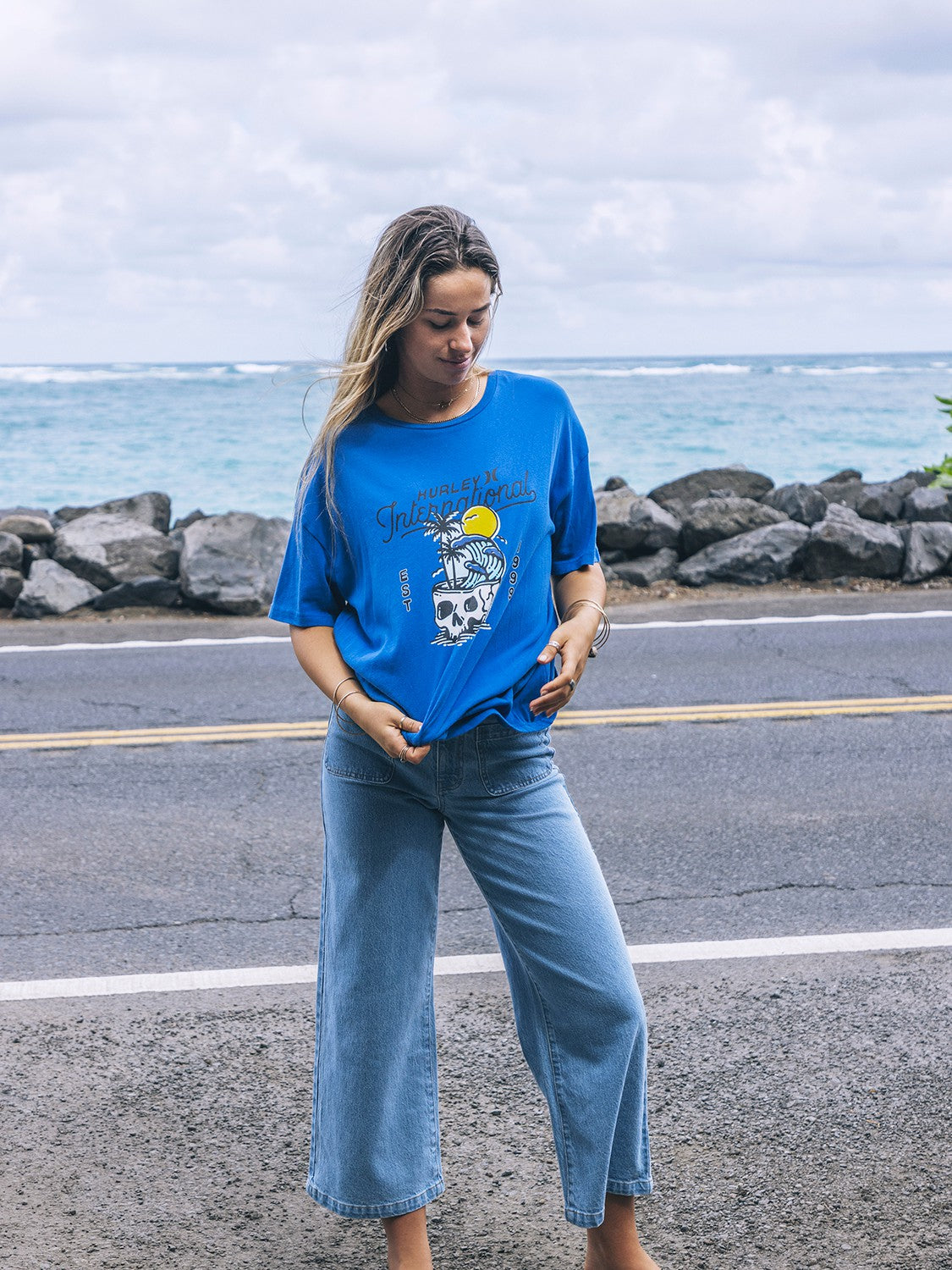 Skulltide Boyfriend Tee | Hurley Hydro T-Shirts