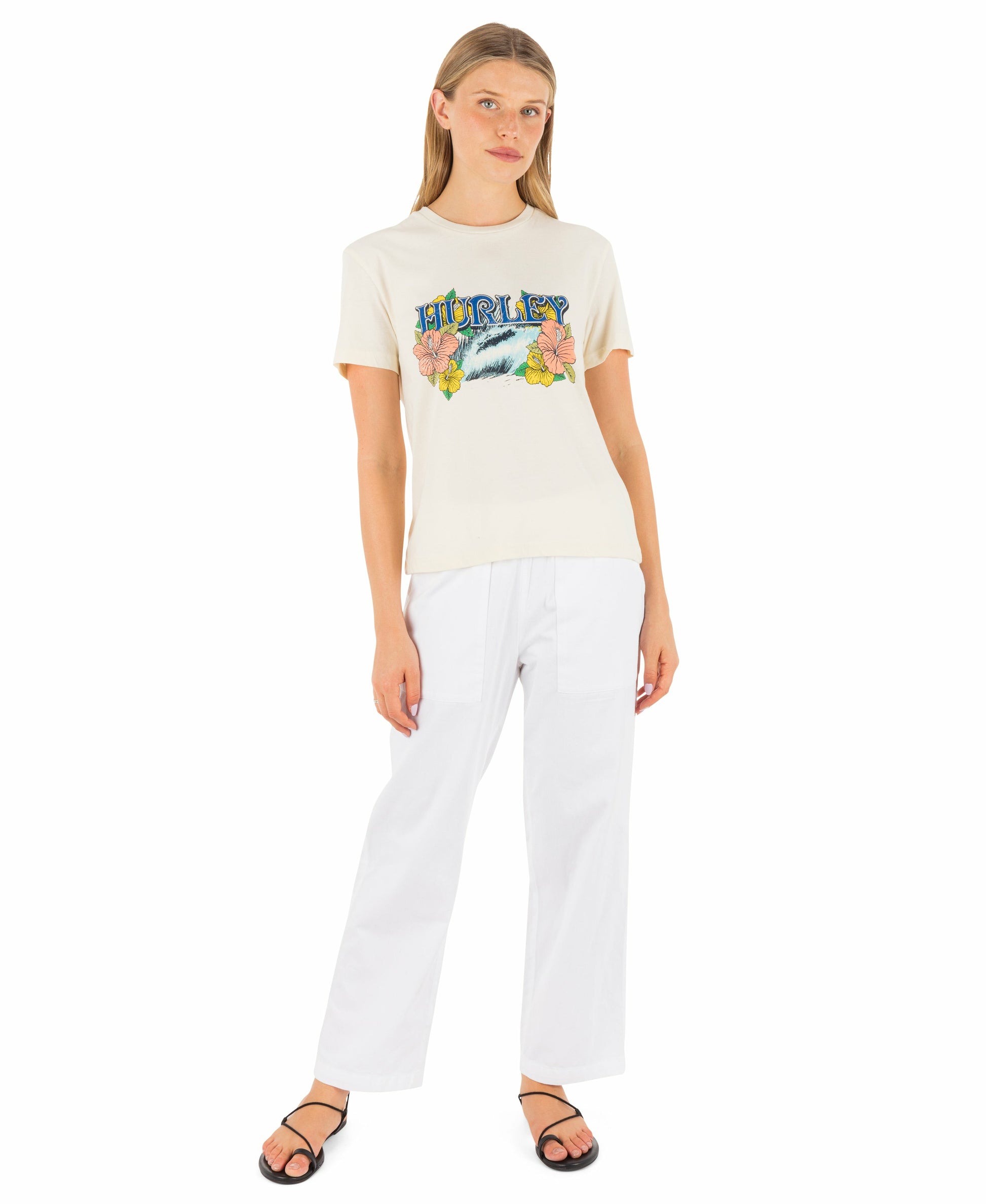 Tidal Classic Tee | Hurley Off White T-Shirts
