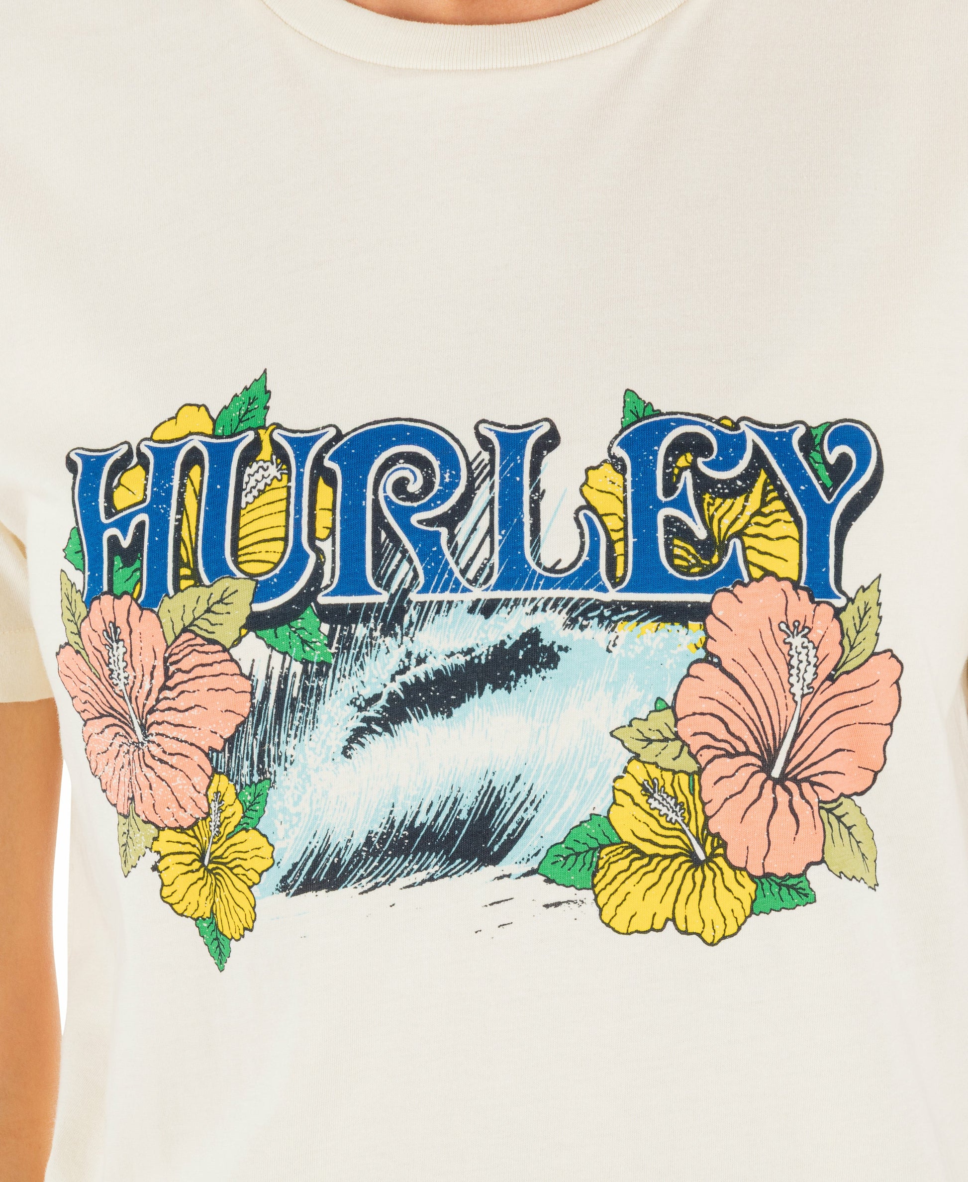 Tidal Classic Tee | Hurley Off White T-Shirts