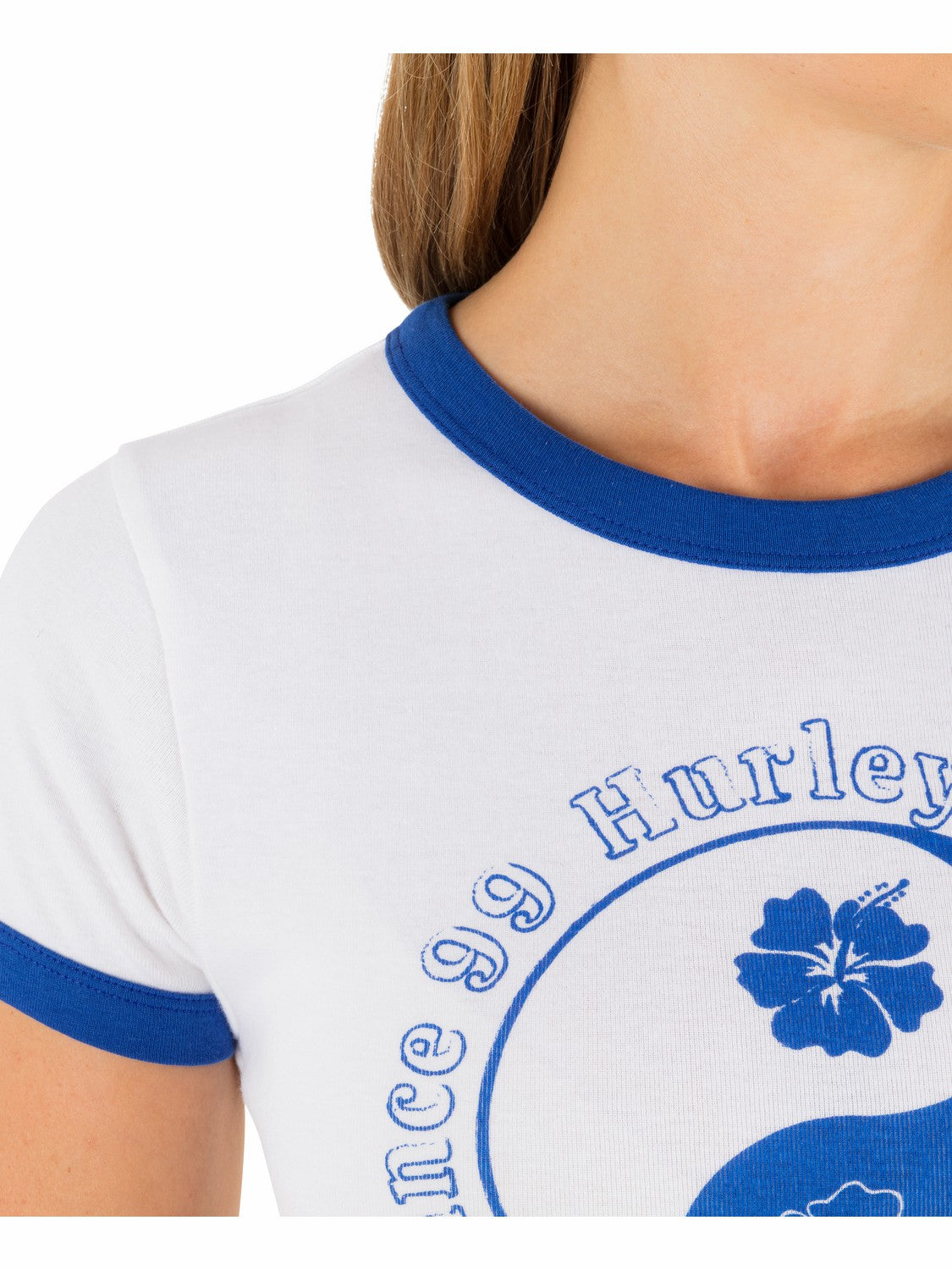 Peace Out Ringer Baby Tee | Hurley Hydro T-Shirts