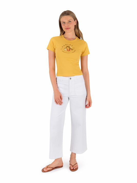 Pineapples And Paradise Baby Tee | Hurley SAFFRON T-Shirts