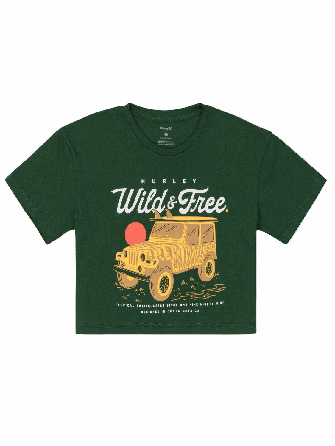 Wild And Free Boxy Crop Tee | Hurley EDEN T-Shirts