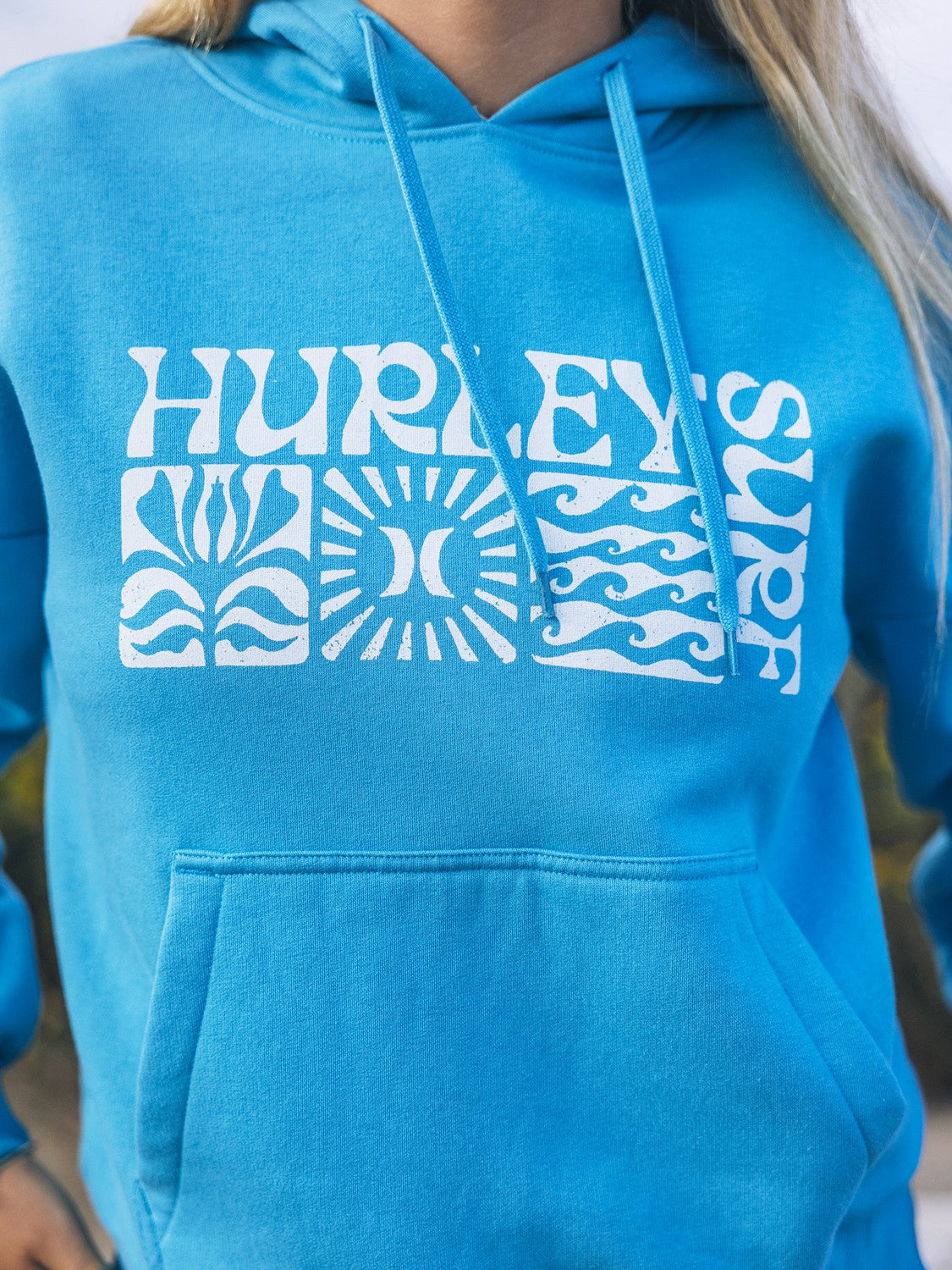 Surf Days Hoodie | Hurley Blue Moon Sweatshirts & Sweaters