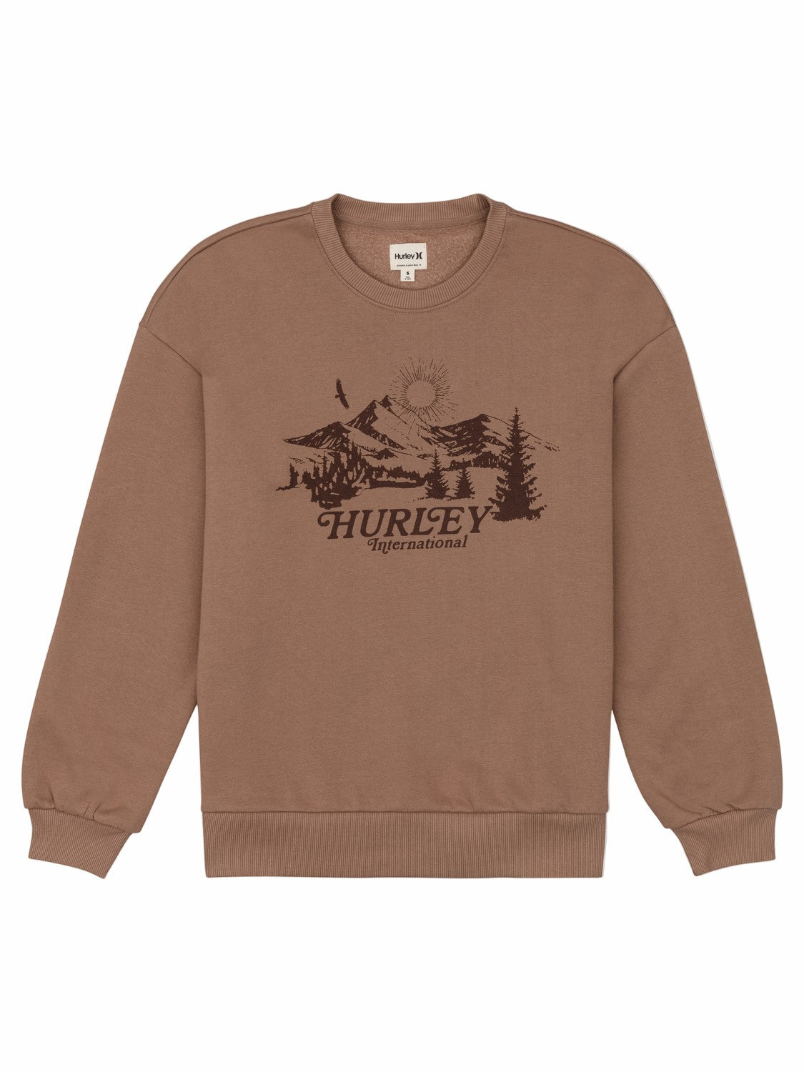 Escapism Oversize Crew | Hurley COCOA CREAM Sweatshirts & Sweaters
