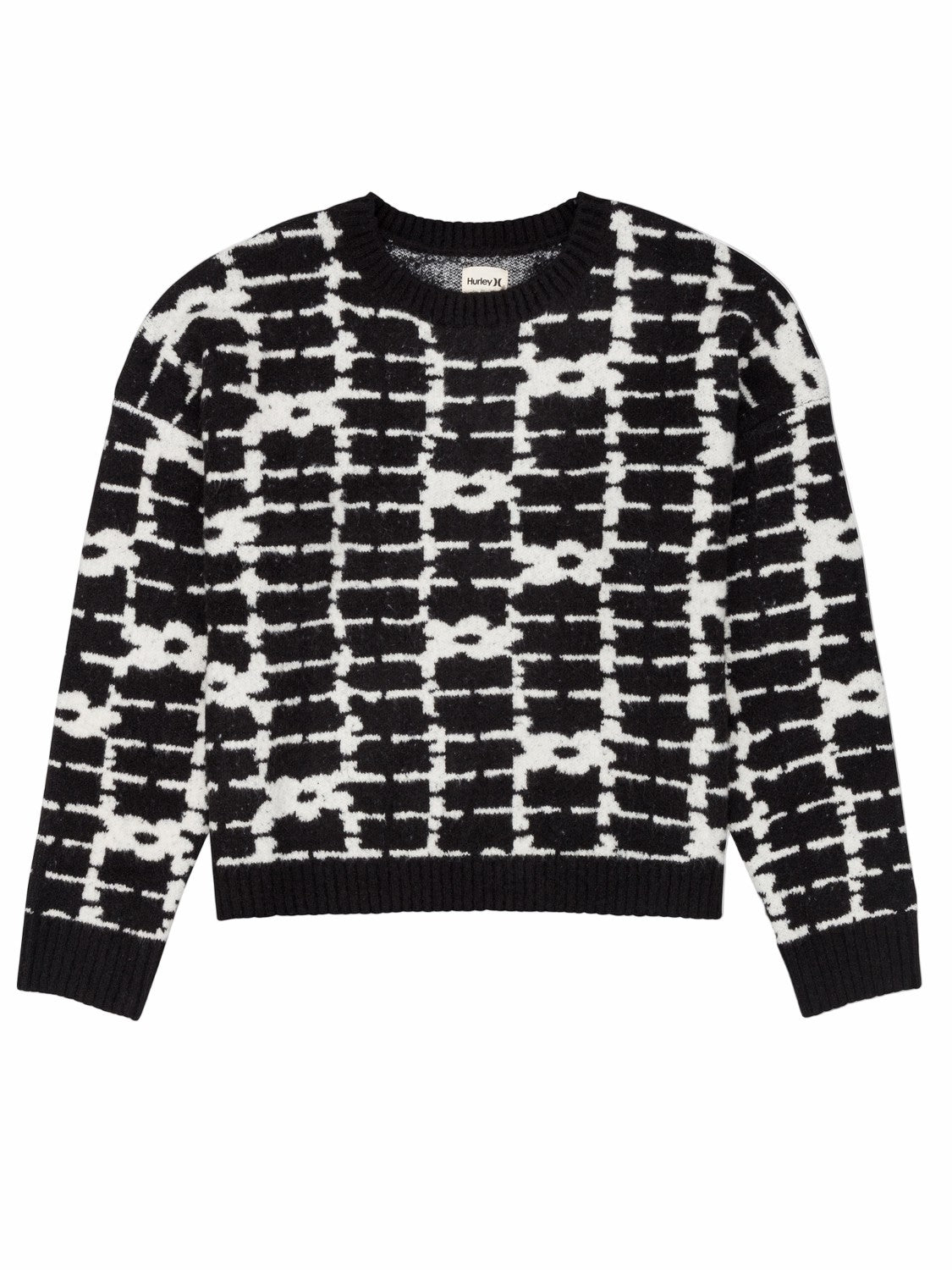 Daisy Trellis Sweater | Hurley BLACK Sweatshirts & Sweaters