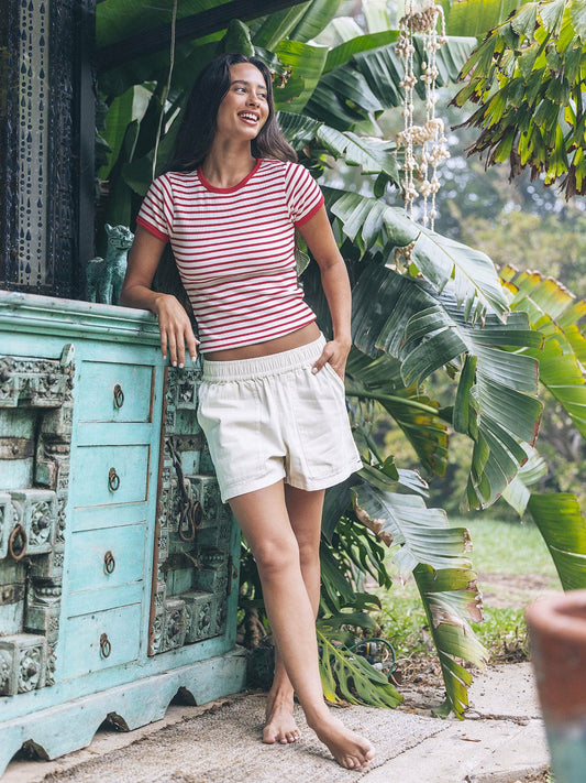Wavy Days Short | Hurley Off White Shorts & Skirts