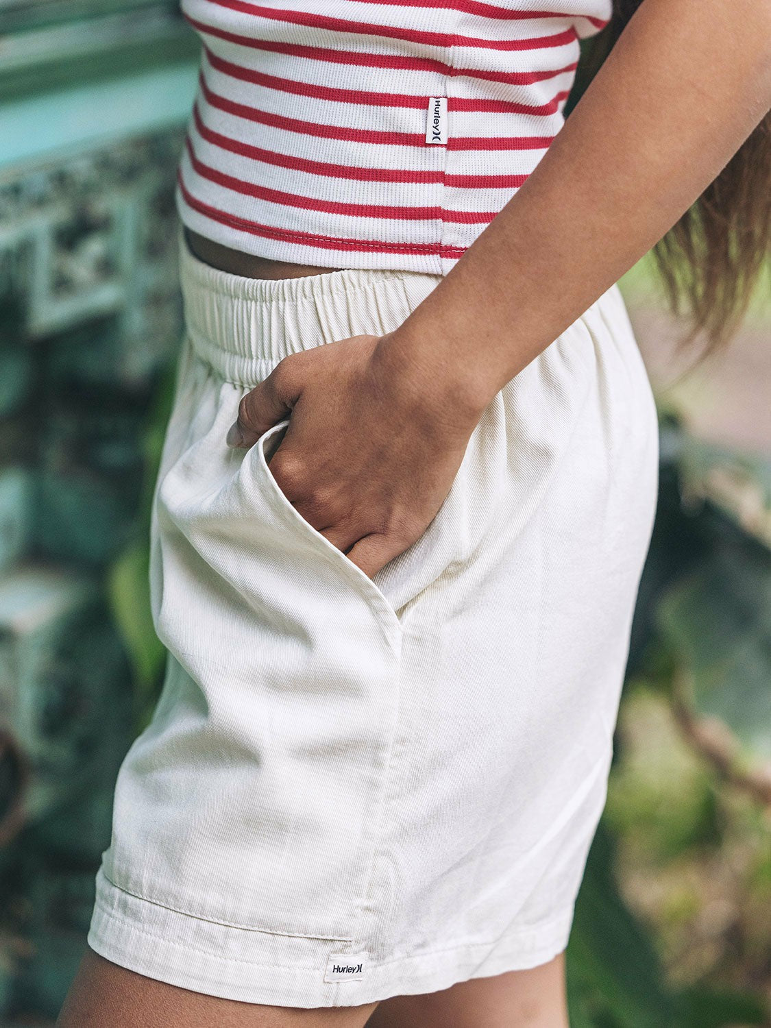 Wavy Days Short | Hurley Off White Shorts & Skirts