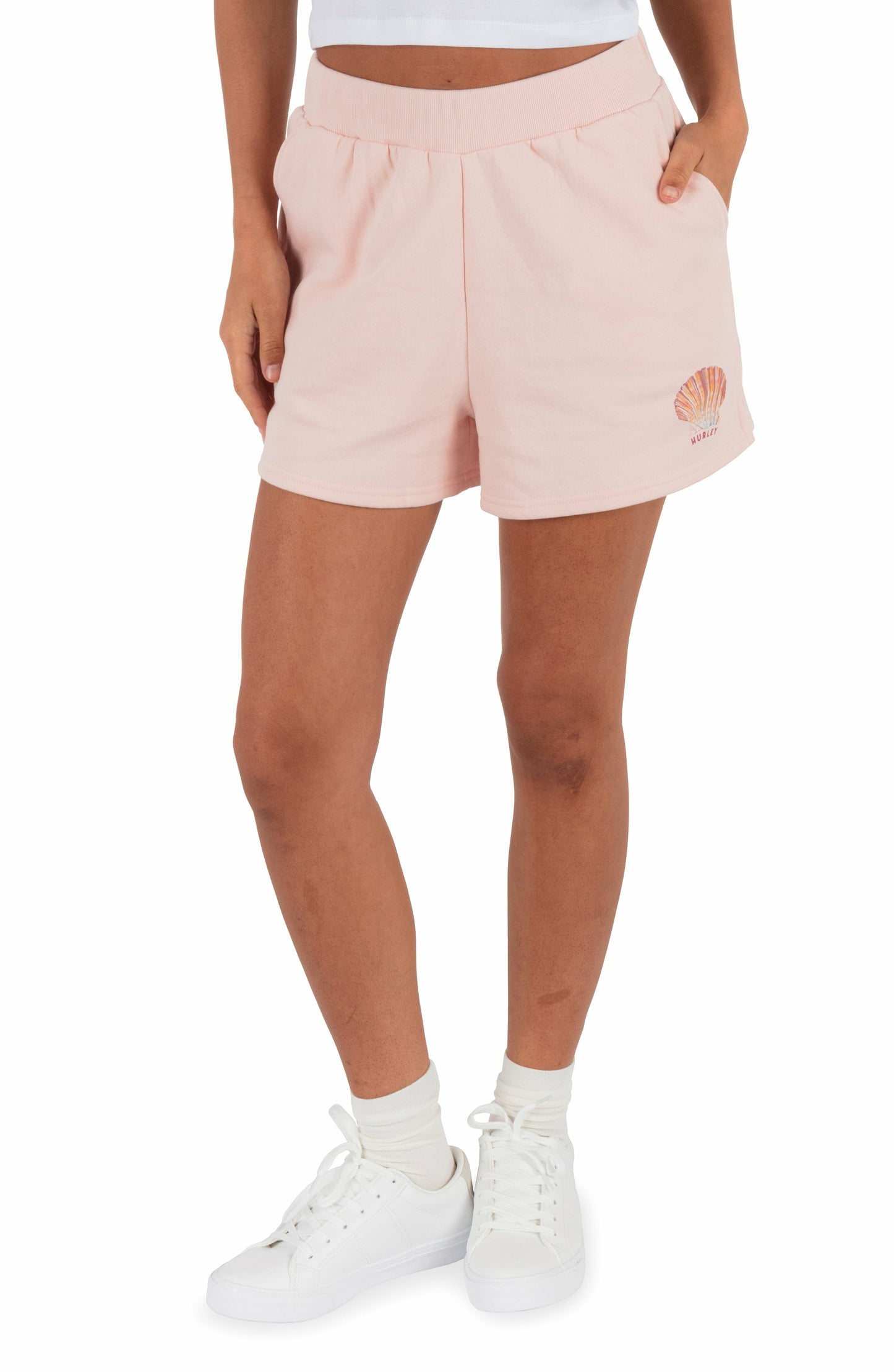 Shell Yeah Short | Hurley Seashell Pink Shorts & Skirts