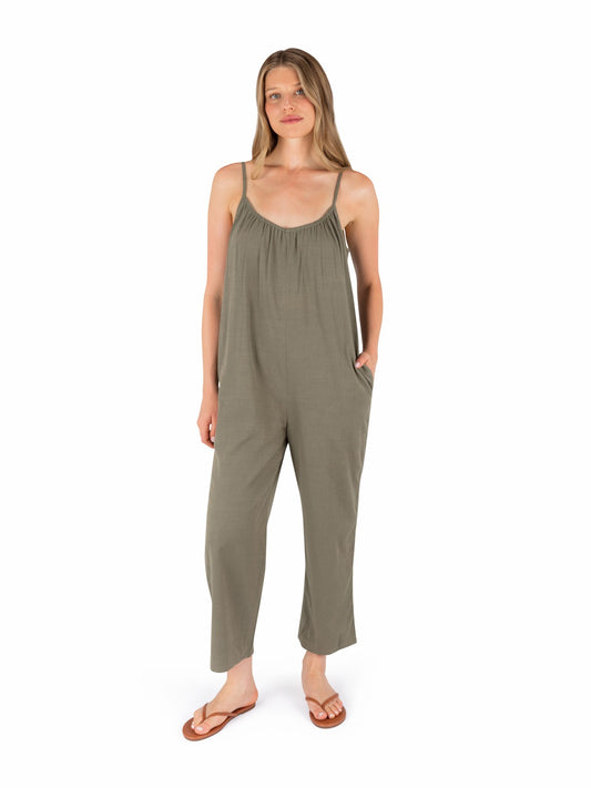 New Heights Jumpsuit | Hurley Olive Grove Dresses & Jumpsuits