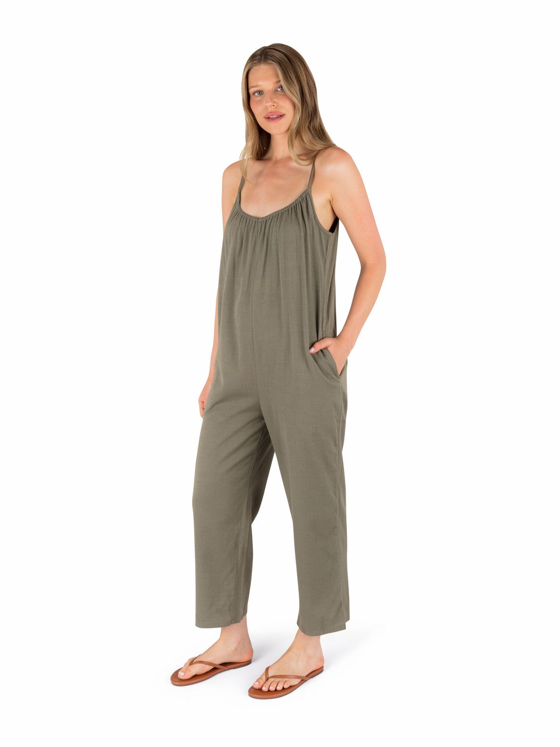 New Heights Jumpsuit | Hurley Olive Grove Dresses & Jumpsuits