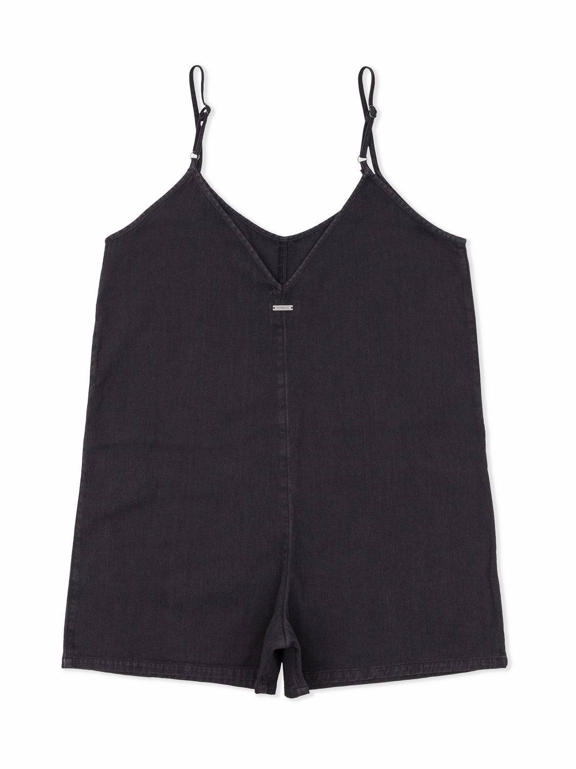 Wavy Days Romper | Hurley Off Black Dresses & Jumpsuits
