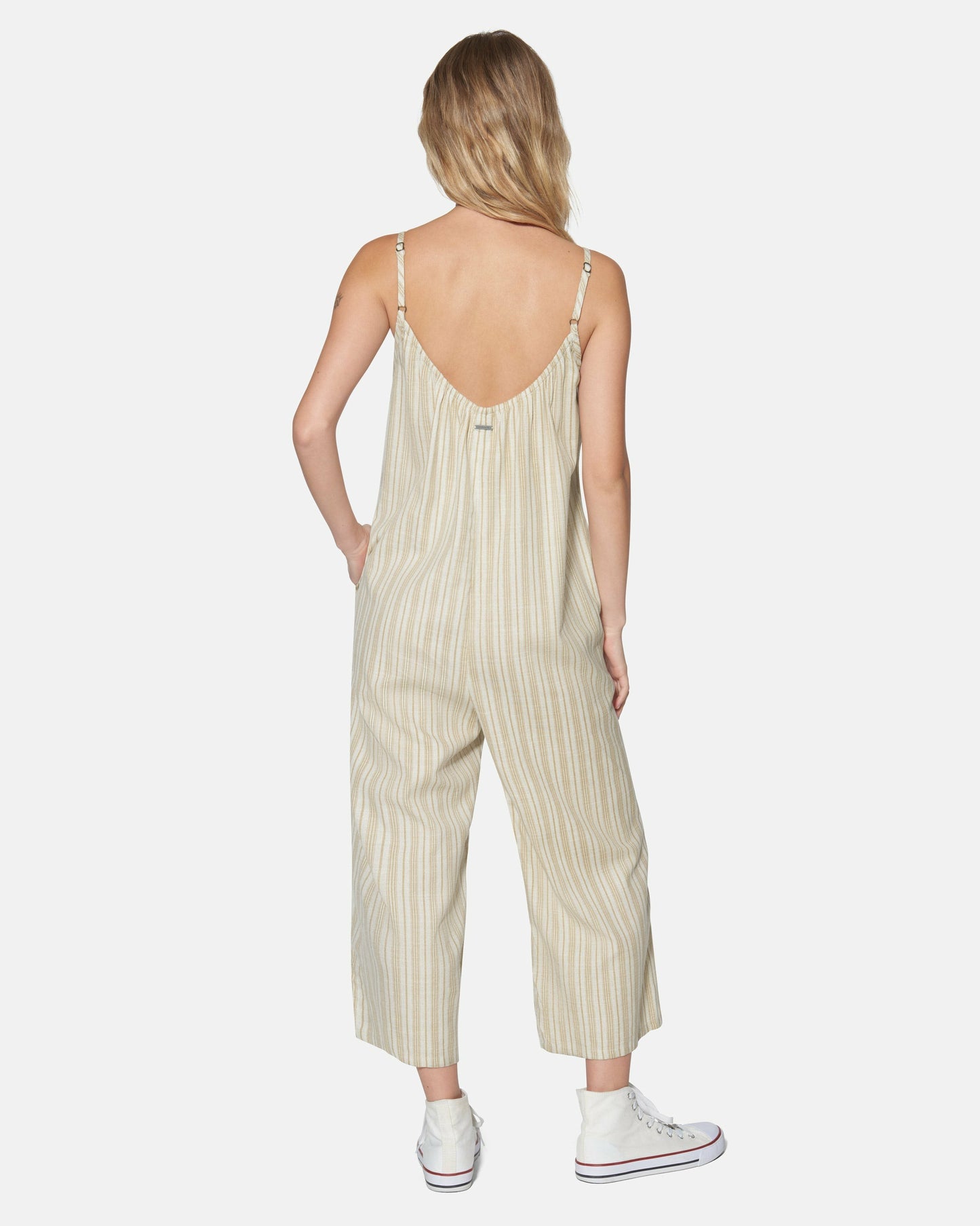 New Heights Jumpsuit | Hurley Tan Dresses & Jumpsuits