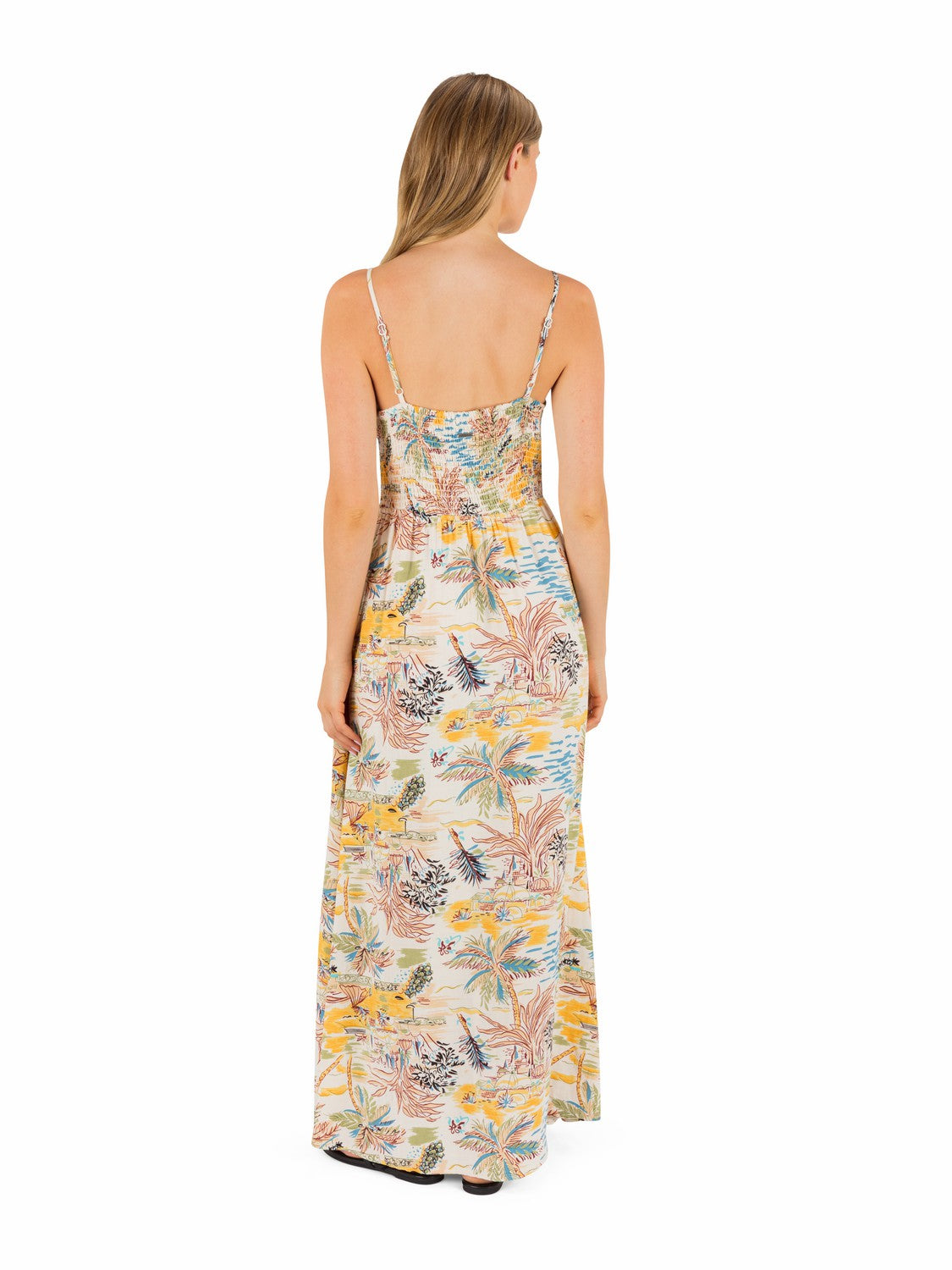 Safari Scenic Maxi Dress | Hurley Off White Dresses & Jumpsuits