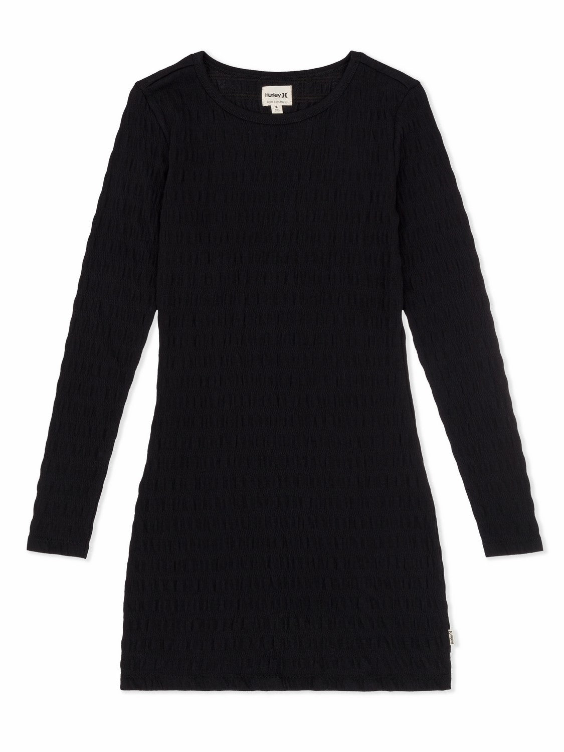 Whistler Long Sleeve Dress | Hurley Black Dresses & Jumpsuits