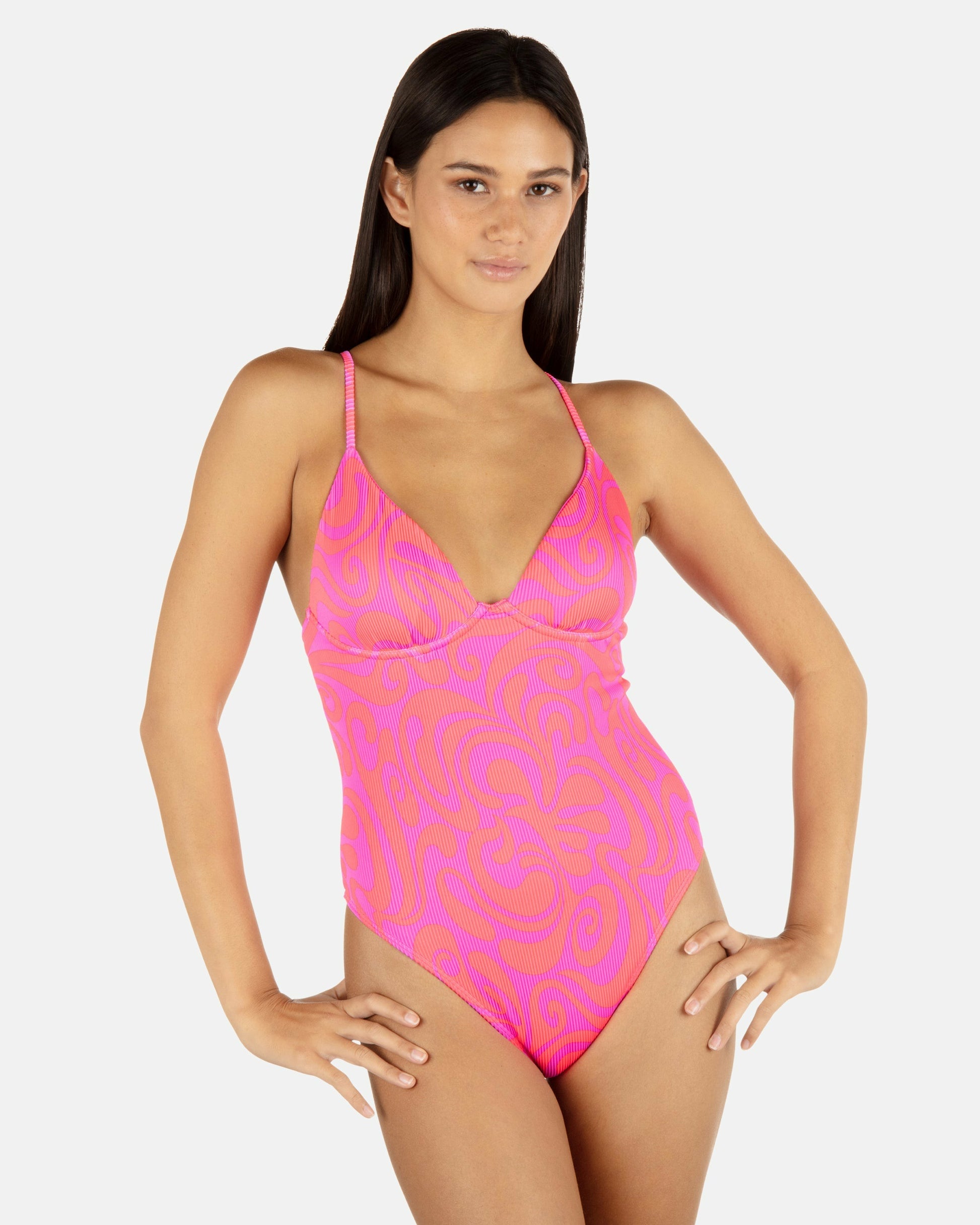 Trip Hop Moderate One Piece | Hurley Maraschino One Pieces & Surfsuits