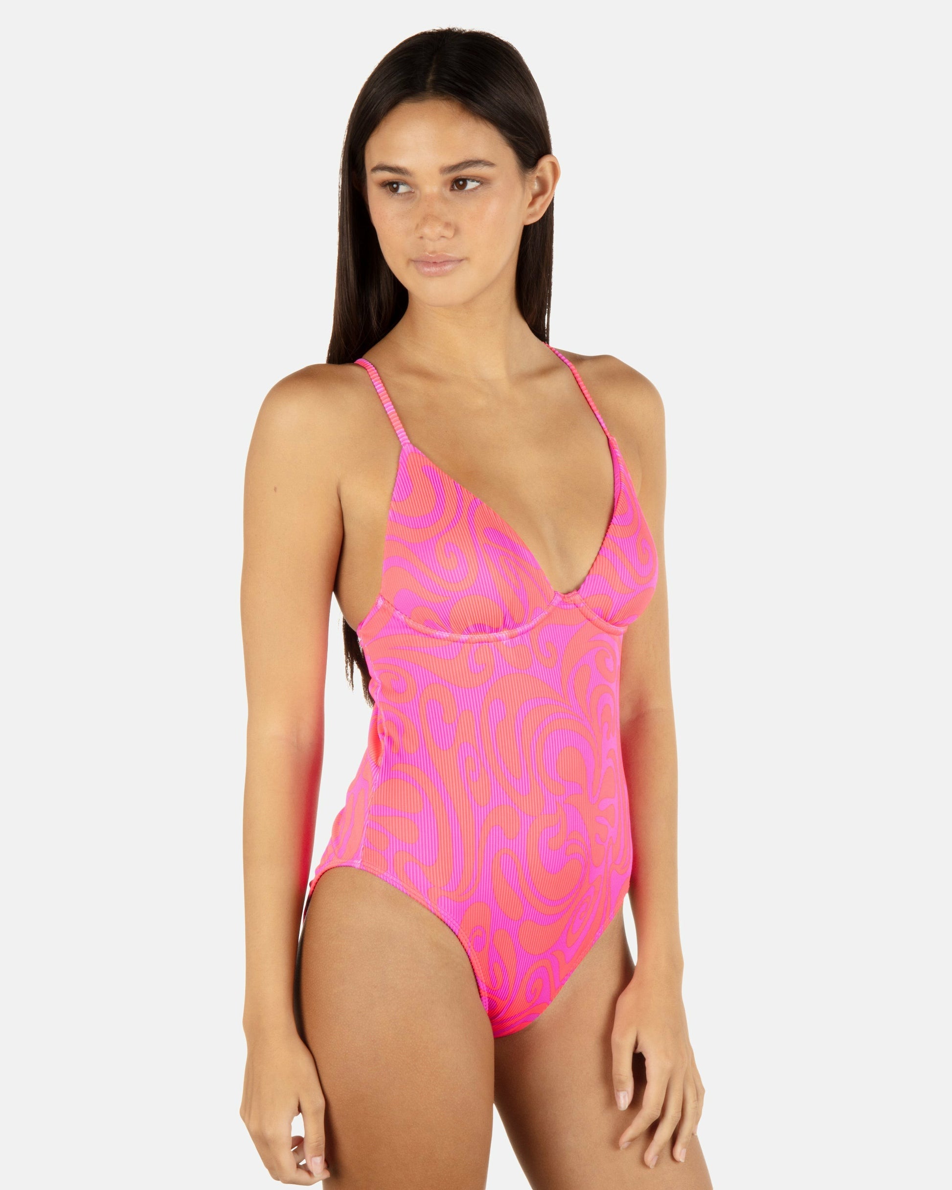 Trip Hop Moderate One Piece | Hurley Maraschino One Pieces & Surfsuits