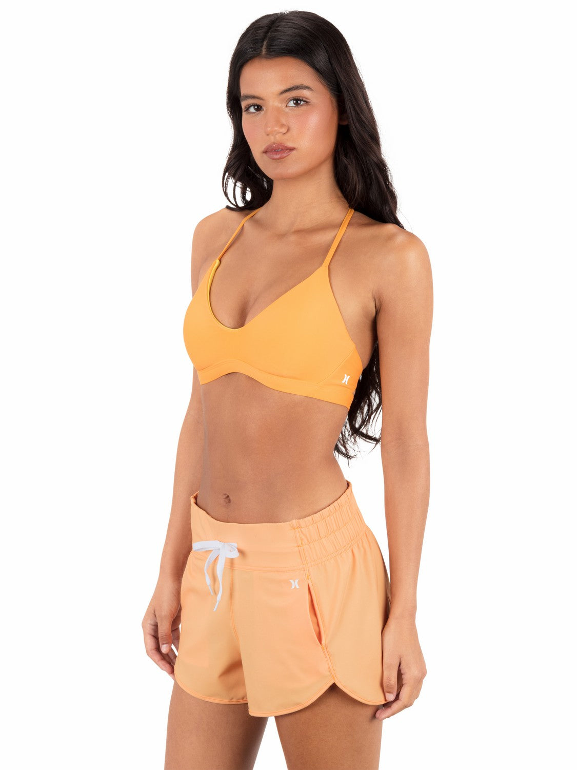 Aquas Solid 2.5" Boardshort | Hurley Maui Mango Boardshorts