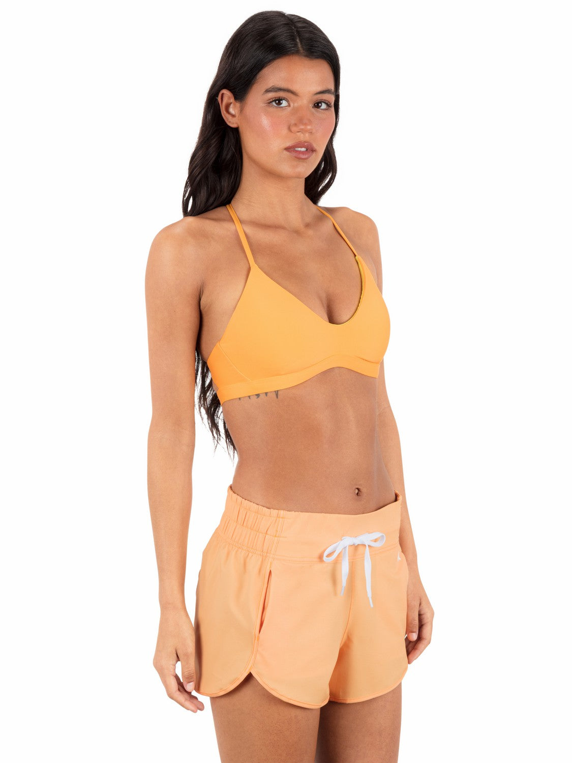 Aquas Solid 2.5" Boardshort | Hurley Maui Mango Boardshorts
